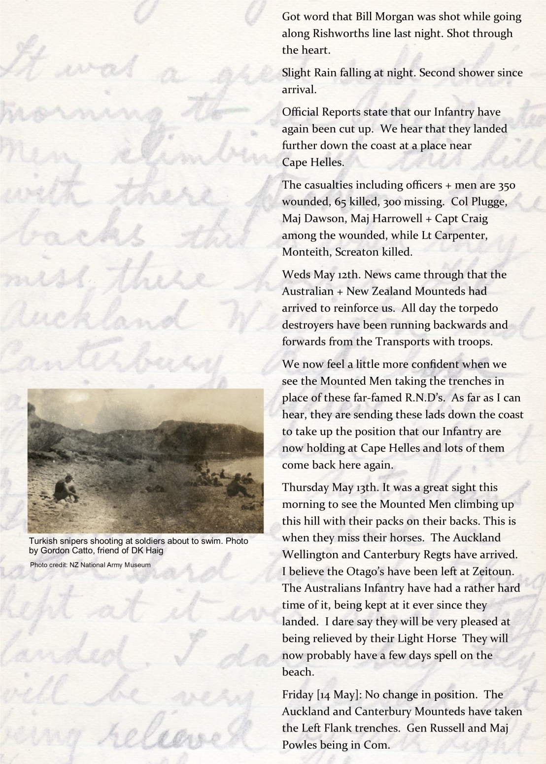 DKHaig Diary Page 10a