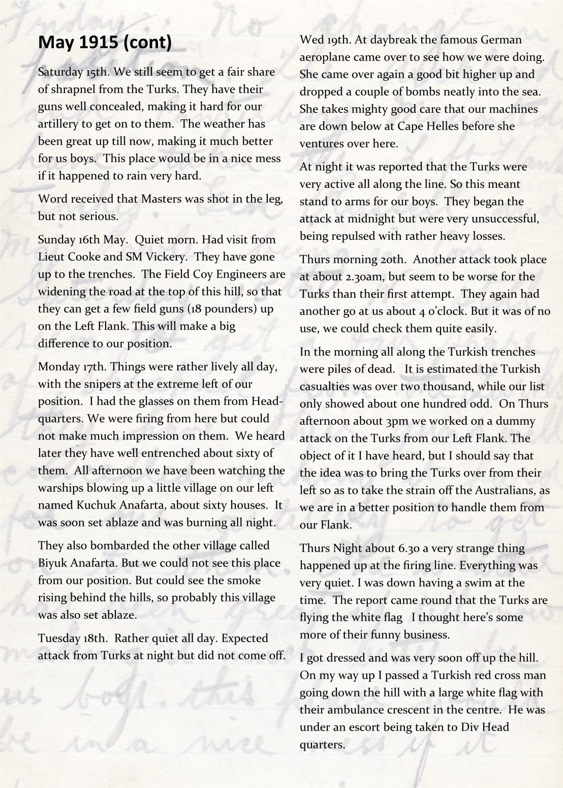 DKHaig Diary Page 11