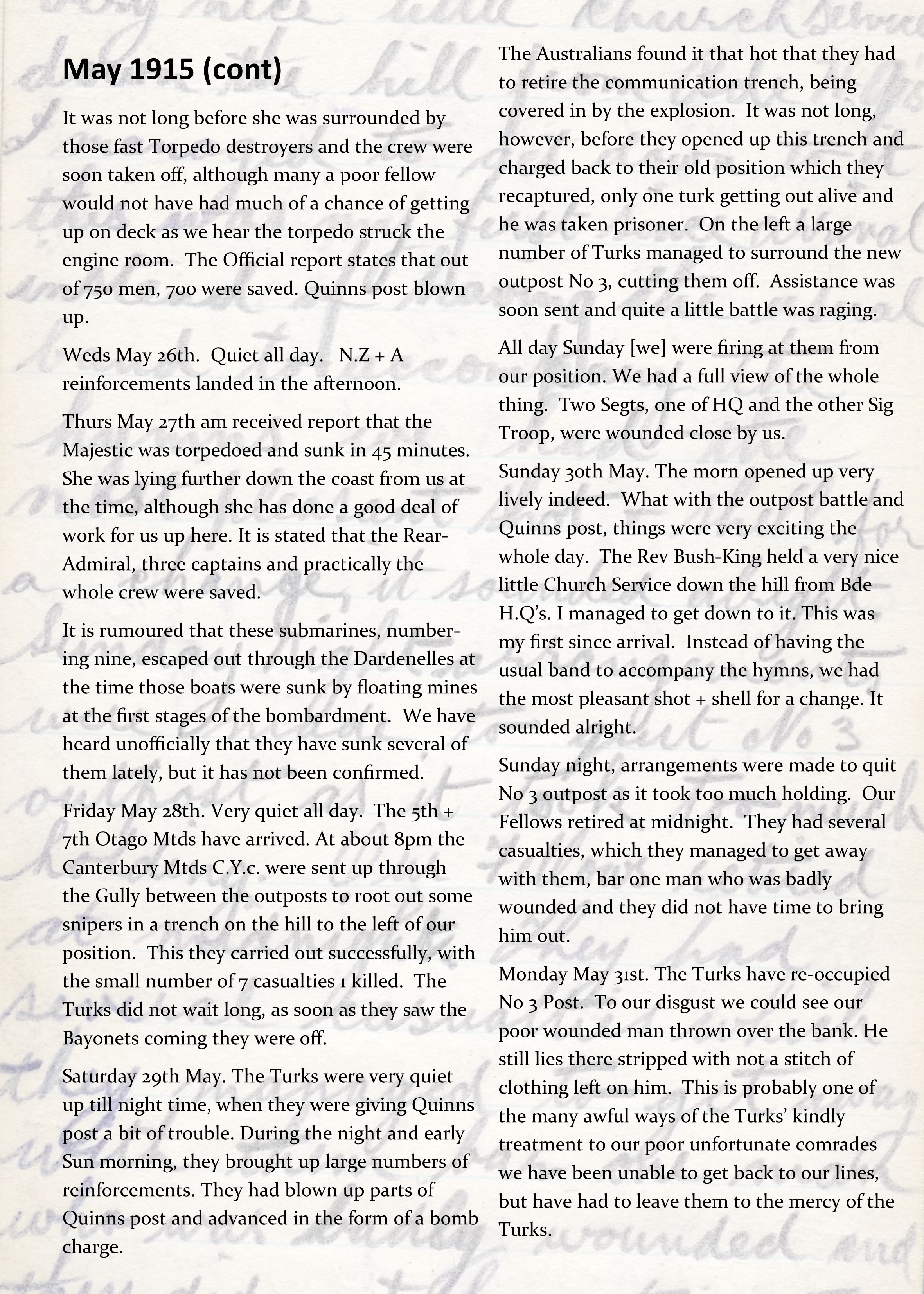 DKHaig Diary Page 13