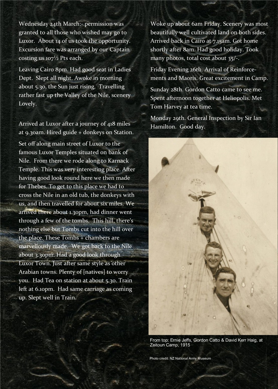 DKHaig Diary Page 4a