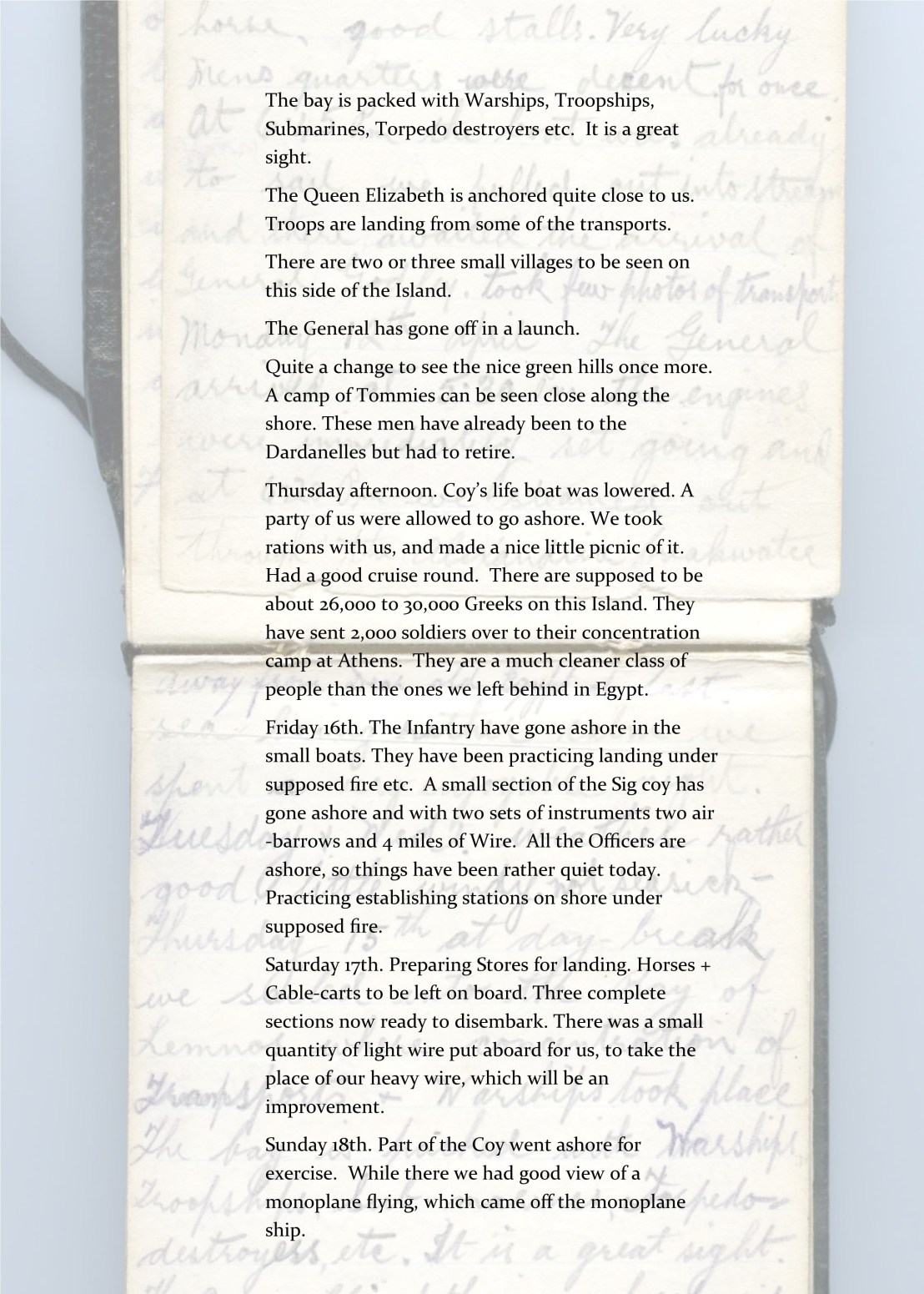 DKHaig Diary Page 5a