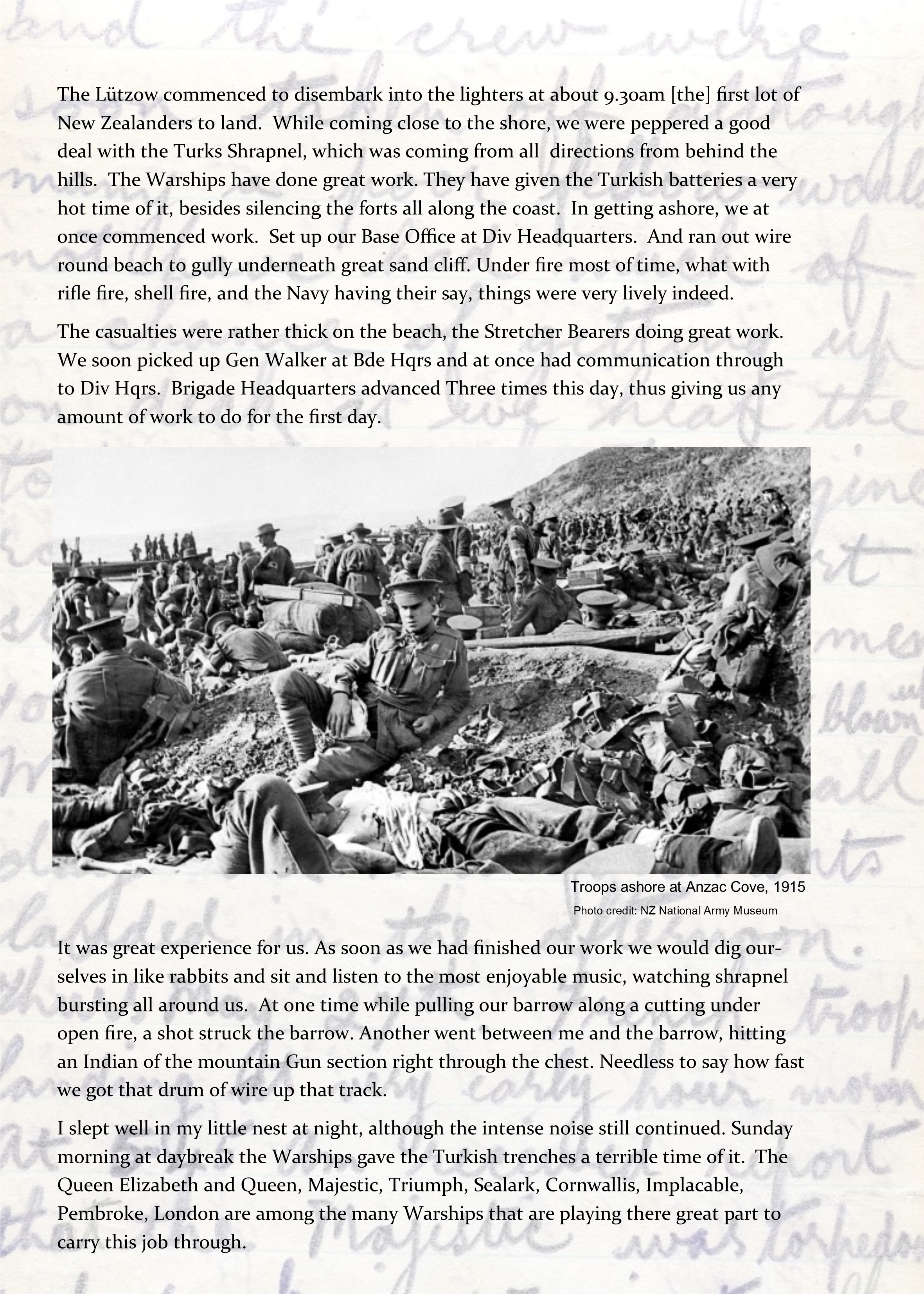 DKHaig Diary Page 6a