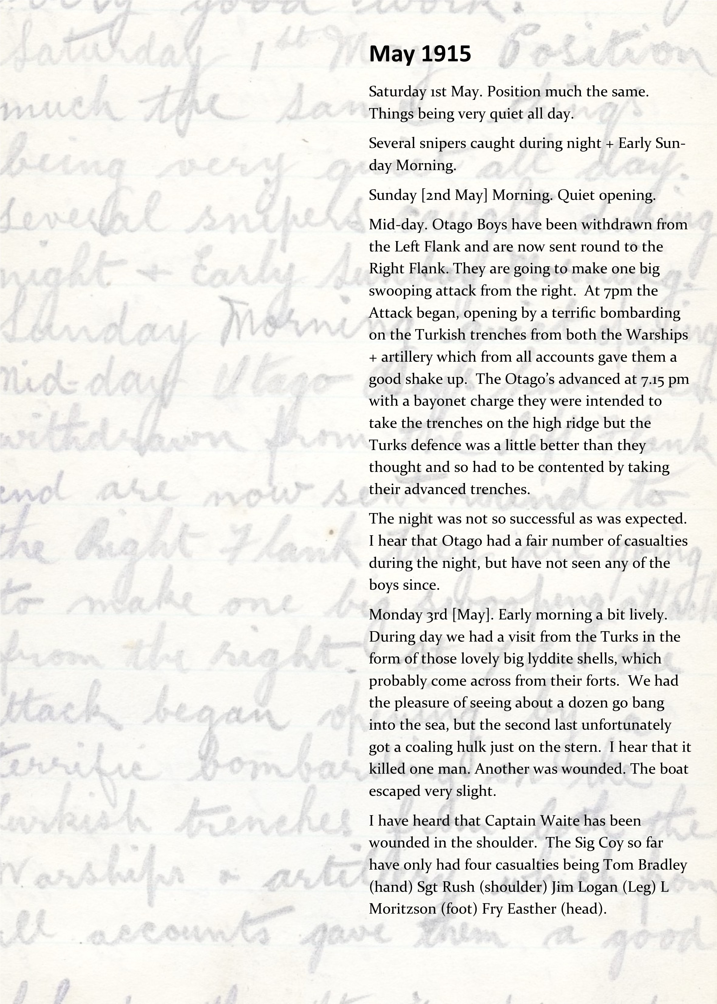 DKHaig Diary Page 8b