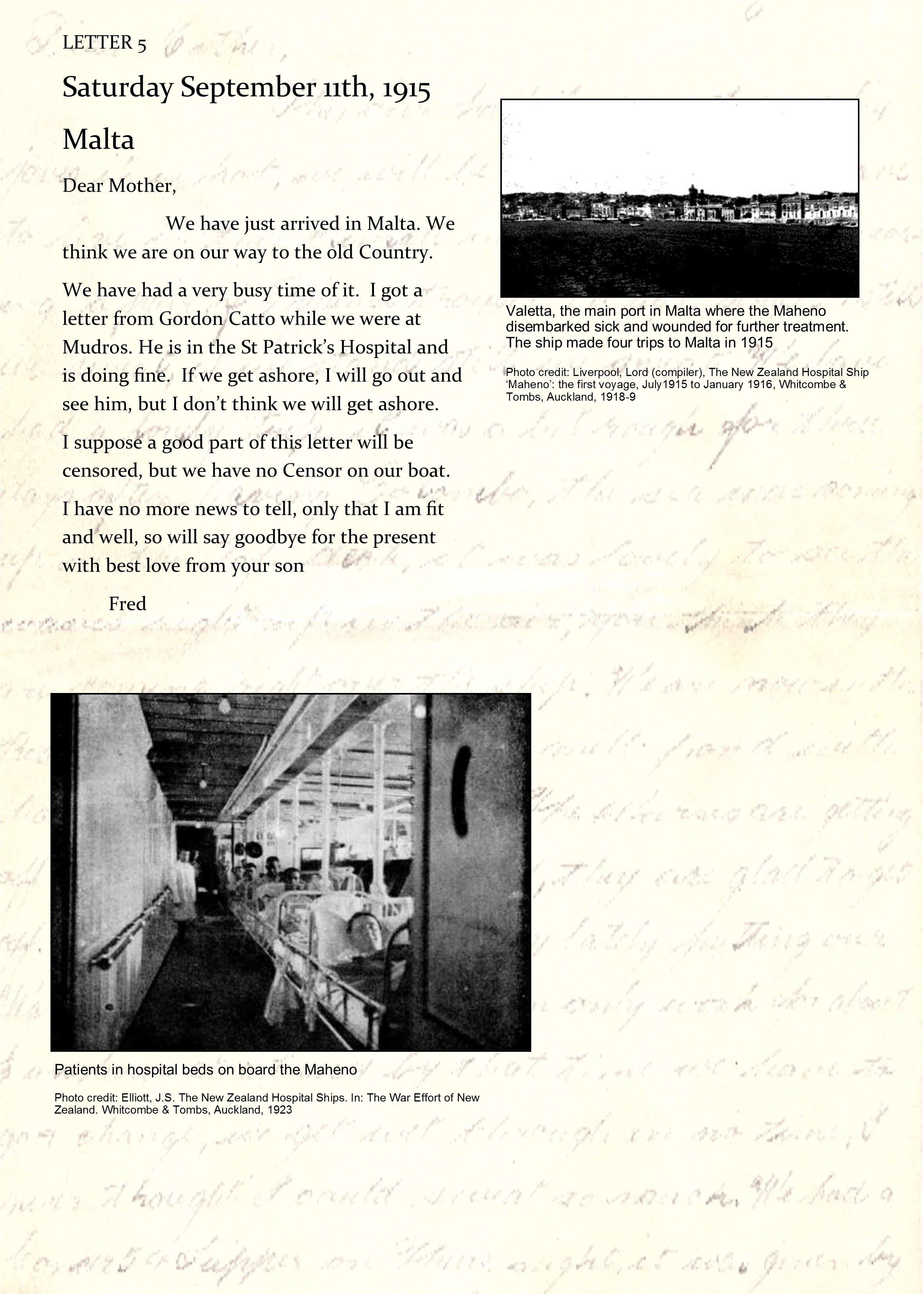 FH Haig Letters Page 7