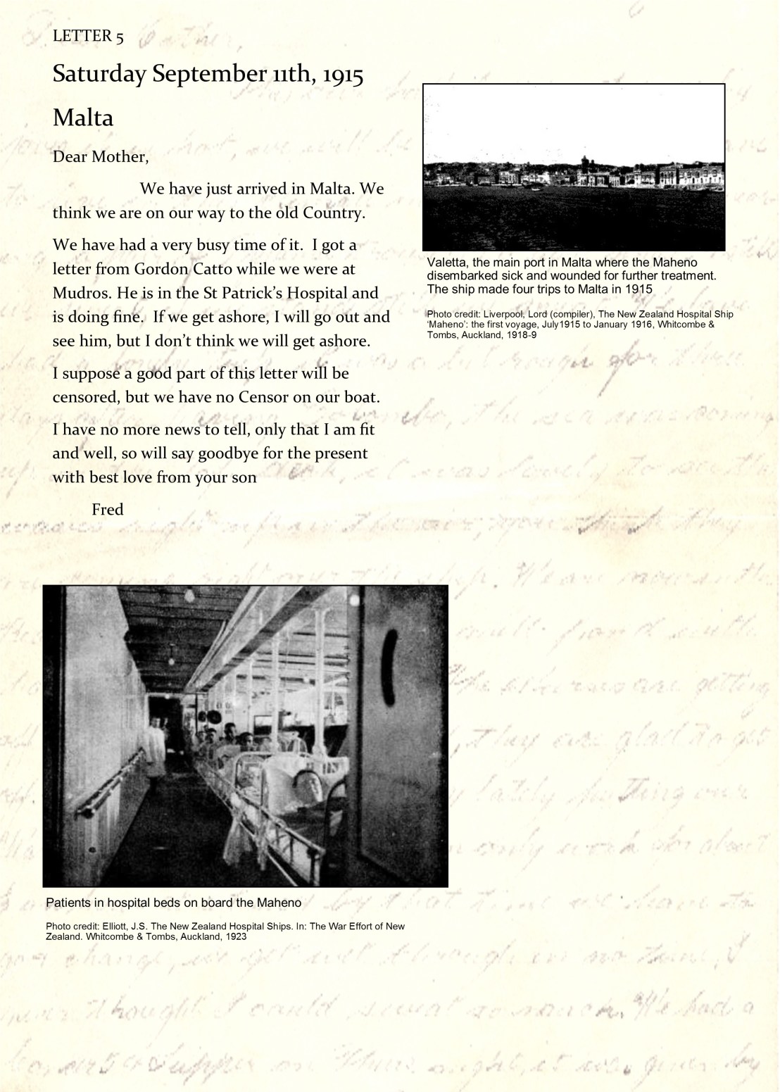 FH Haig Letters Page 7