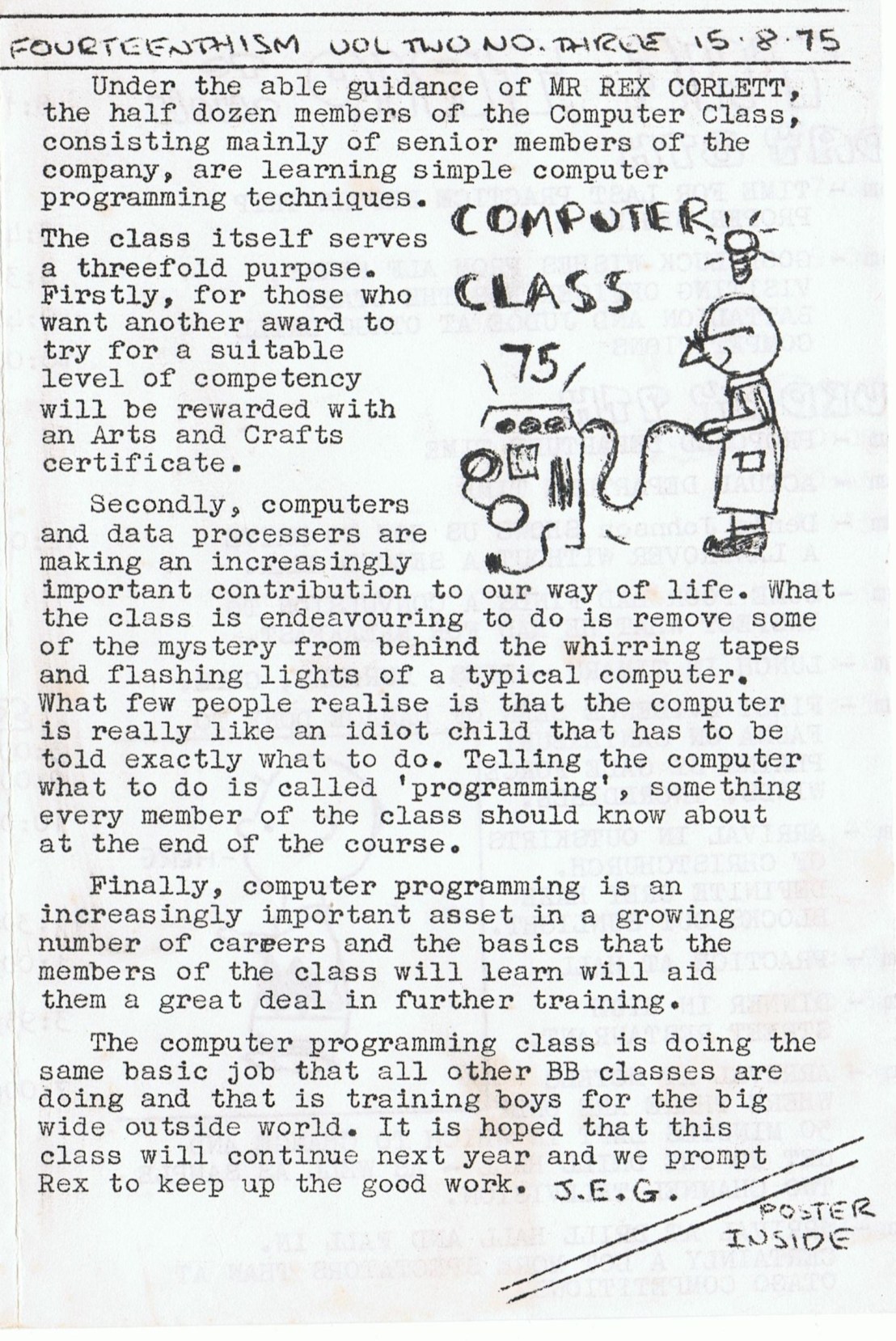 Fourteenthism - Computer Class