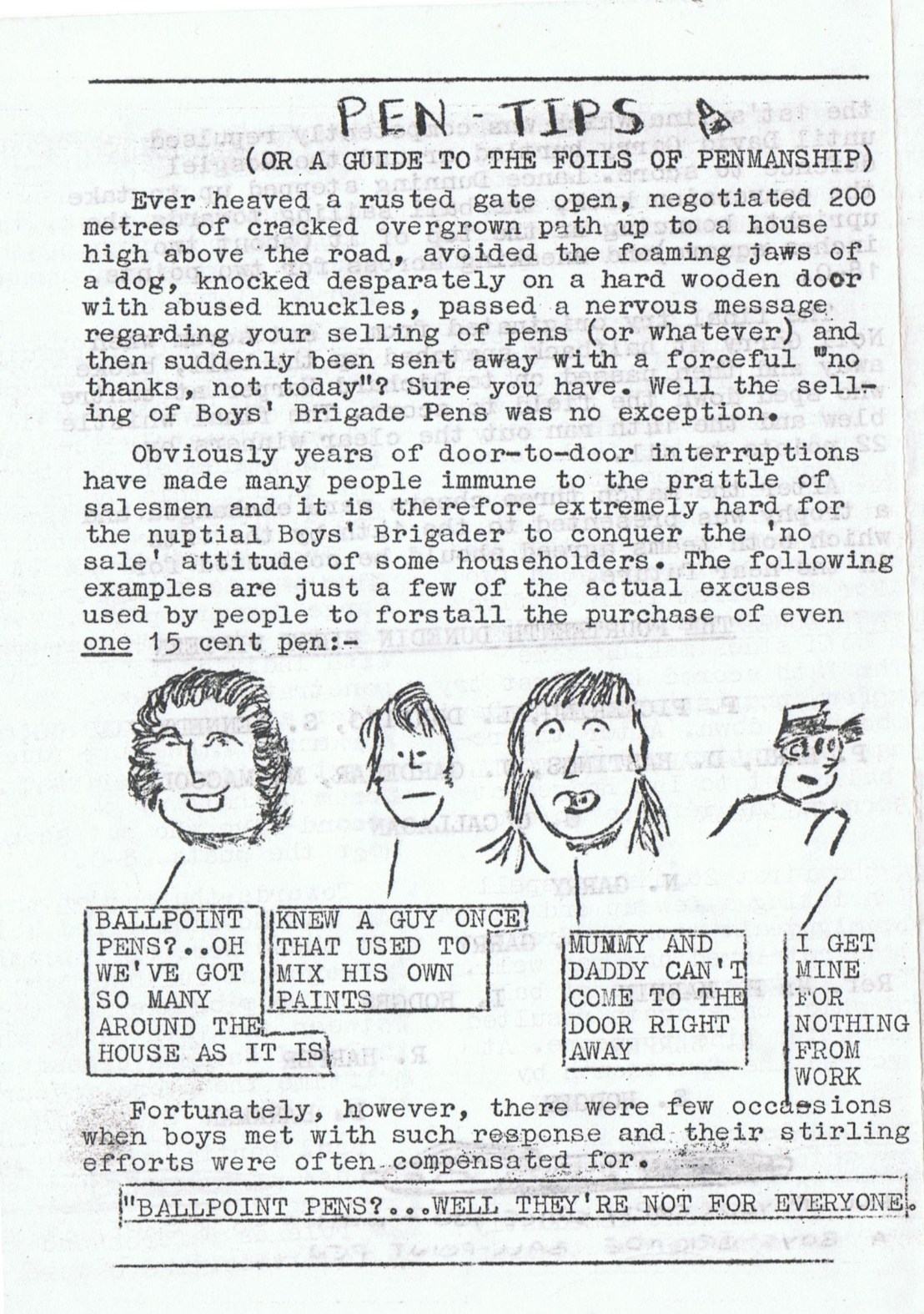 Fourteenthism - Pen Tips